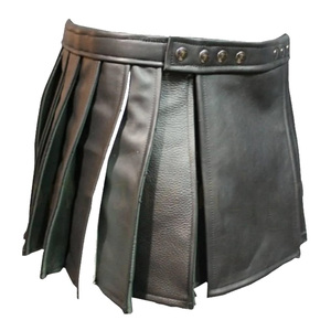 2025 New Arrival Scottish Stylish Utility Women's Leather Kilt Customized Color Logo All Sizes <b>Musical</b> <b>Instruments</b> Accessories - Product Image 1