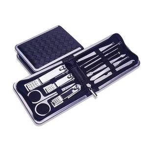 Stainless Steel Nail <b>Kit</b> 5 in 1 Portable <b>Manicure</b> Tools Set with Clipper Bag Classic Style for Adults - Product Image 1