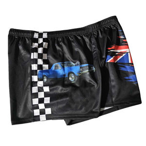 Shorts de football personnalisés pour enfants, shorts de football floraux à carreaux pour femmes, shorts de football australiens pour la pêche et la chasse avec poches zippées - Product Image 3