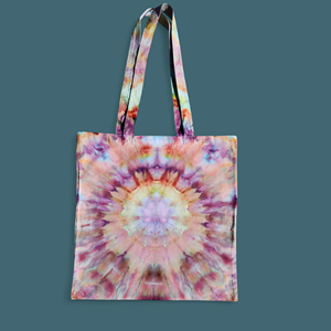 Best Eco-Friendly Custom Logo <b>Bags</b> With Canvas Material Tie Dye Cotton Handle And Beach Shopping Available at Wholesale - Product Image 4