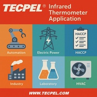 TECPEL DIT-516 Contrôleur de température industriel haute précision de qualité supérieure -32°C à 1100°C Précision 1,8°C Résolution 1,8°C OEM ODM