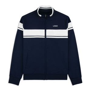 Customized Stand Zip-Up Canvas <b>Track</b> <b>Jacket</b> Jogger Set <b>for</b> <b>Men</b> Women Windproof Casual Sports Overalls Breathable Quick Dry - Product Image 3