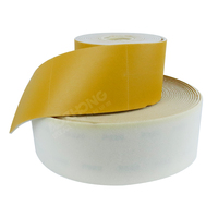 Rouleau de papier de ponçage en plastique,  pour le ponçage de qualité supérieure, avec 220 grain, mousse Longboard, or
