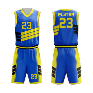 Conjuntos de Baloncesto Reversibles Profesionales para Niños al por Mayor, Ropa Deportiva BSCI, Diseño por Sublimación, Chaleco de Talla Grande, Kit de Verano - Product Image 2