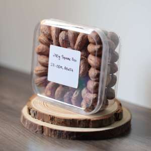 Excellent Quality 280g OEM Wholesale W240 Vietnam Organic Roasted Cashew <b>Nuts</b> <b>Square</b> Box ISO Certified Customizable Grade - Product Image 3