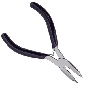 Alicates combinados 4 en 1 de acero inoxidable profesional con mango Ergo, cortador multiusos de embalaje conveniente para la fabricación de joyas - Product Image 4