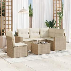 Ensemble de canapés de jardin beige - Product Image 1