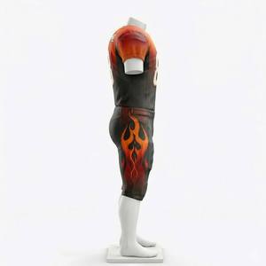 Uniformes de football américain professionnels en sublimation, design personnalisé, tailles, logos, noms, numéros, combinaisons de couleurs, Eoin Winston Sports - Product Image 3