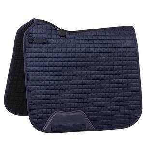BRAND ZONE1995 Tapis de selle sans armature en coton satiné, personnalisé, classique, pour sports équestres, avec doublure en maille hautement matelassée, durable et confortable pour chevaux - Product Image 1