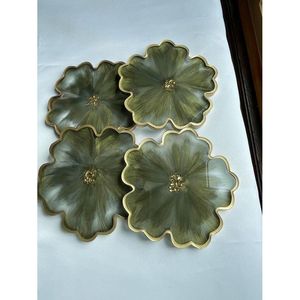 Premium Resin Crafts <b>Coasters</b> Oval and Round Shapes Serving Accessories - Product Image 4