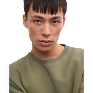 Sweat-shirts à col rond vierges personnalisables en gros, 100% coton molletonné, unisexe, hiver, écologiques, imperméables, streetwear pour hommes - Product Image 3