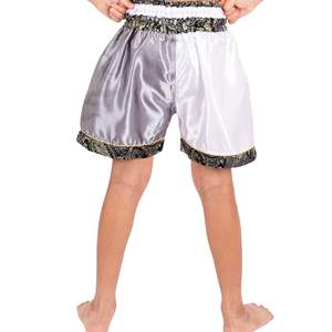 Pantalones Cortos de Muay Thai para Hombre, Satinados, con Abertura Lateral, Cintura Elástica, para Entrenamiento en Gimnasio, Kickboxing, Ligeros, Coloridos - Product Image 6