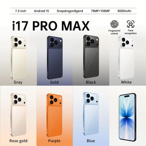 Original 17 Pro Max 5G 7.3 นิ้ว 16GB+1TB Octa Core CPU กล้องหลัง 108MP LTE Cellular ภาษาอังกฤษ - Product Image 1