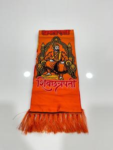 ผ้าคลุมไหล่พิมพ์ลายศาสนาฮินดูพร้อมพู่ห้อย - Product Image 2