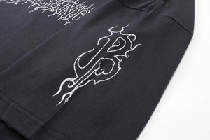 เสื้อยืดโอเวอร์ไซส์ผู้ชาย ผ้าถัก ขายส่ง เสื้อผ้าฤดูร้อน คุณภาพสูง ผ้าฝ้าย 100% น้ำหนักเบา ใส่ได้ทั้งชายและหญิง สกรีนโลโก้ตามสั่ง เสื้อเปล่า - Product Image 5