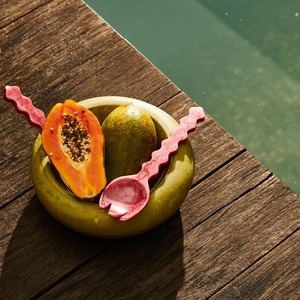 100% Resin Eco-Friendly Handmade Modern Multifunctional Salad Servers <b>Set</b> Dishwasher <b>Microwave</b> Oven Safe Home Hotel Wedding Use - Product Image 3