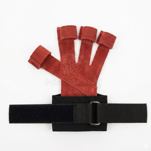 Quality Gym <b>Equipment</b> Rubberized Lifting Grip <b>Secure</b> Hold Support For Workout And Strength Building Exercises - Product Image 6