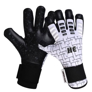 Gants de sport personnalisés, nouveaux gants en latex basiques, impression personnalisée, logo en caoutchouc 3D, gants de gardien de but injectés, double sangle élastique - Product Image 4