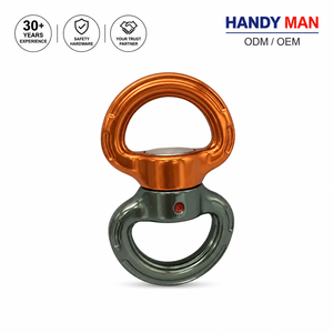 HM Brand Double <b>S</b> Ball Bearing Aluminum Alloy for Swivel <b>Hook</b> Fall Protection Equipment 30kN Breaking Strength Model A017 Carton - Product Image 1