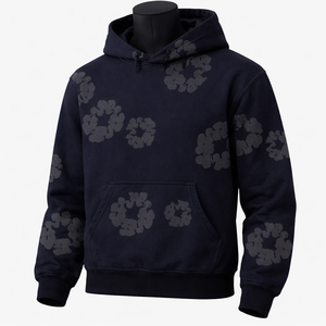 Sudadera con Capucha Estampada de Alta Calidad para Hombre, Sudadera con Patrón Completo, Ropa Urbana, Sudaderas al por Mayor, OEM Básicas, Mezcla de Algodón - Product Image 1