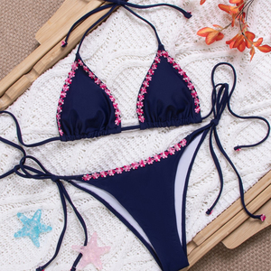 Nuevo Bikini de Dos Piezas para Mujer, de Alta Calidad, Secado Rápido, Estampado Ecológico, Traje de Baño para Playa - Product Image 6