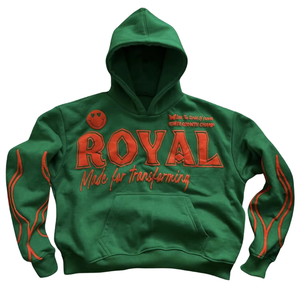 Sudadera con Capucha Personalizada para Niños, Unisex, Estilo Urbano, Estampado Puff, Oversize, 400 GSM, Felpa de Algodón, Hip Hop Casual - Product Image 1