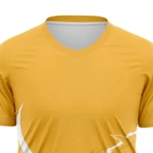 Men's Yellow Short Sleeve T-<b>Shirt</b> With White <b>Flame</b> Print O-Neck Slim Fit Casual Breathable Custom Printed T-<b>shirts</b> - Product Image 4