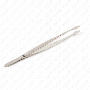Pince à épiler plate en acier inoxydable de qualité supérieure pour la collection de timbres, outil de précision pour loisirs créatifs, couleur personnalisée, fabricant OEM - Product Image 6