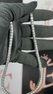 Collar de Cadena de Plata de Ley 925 con Diamantes de Moissanita Certificados por GRA, Joyería Hip Hop para Hombre y Mujer, Precio al por Mayor - Product Image 2