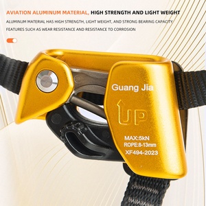 Ascenseur de pied professionnel en polyester, capacité 100 kg, pour escalade, spéléologie, arboriculture, équipement d'accès par corde, anti-chute - Product Image 2