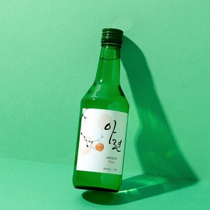 [So1ne Company] Soju ARYEON au charbon de bambou filtré, spiritueux aux fruits, 360ml, bouteille verte coréenne - Product Image 2