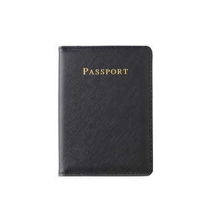 Low Moq Pu Leather <b>Passport</b> Holder and Travel Tag Set Promotional Id Card <b>Wallets</b> with Your logo <b>Passport</b> Holder in Stock - Product Image 1