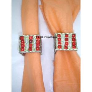 Anillo para Servilletas de Metal Plateado de Alta Calidad, Fabricante y Exportador, para Decoración de Mesa, Accesorios de Cocina - Product Image 1