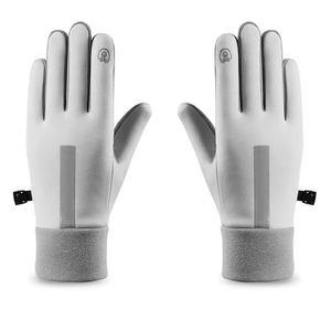 Gants d'hiver pour l'extérieur, coupe décontractée, résistants au vent, pour la conduite, style tendance, antidérapants - Product Image 5
