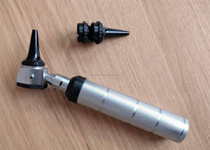 Delta Professional Stainless Steel and Plastic <b>Otoscope</b> with LED Fiber Optic Brass Material for Surgical Instruments - Product Image 4