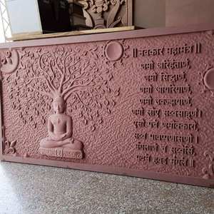 กระเบื้องหินทรายธรรมชาติคุณภาพสูง สีเหลืองผิวขัดเงา ขนาดสั่งทำได้ ดีไซน์ทันสมัย แผ่นใหญ่ สำหรับผนังภายนอกและพื้น - Product Image 6