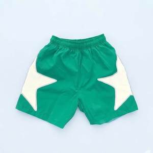 RTS High Sells Custom Logo Green With White Star Men's Nylon <b>Wind</b> <b>Breaker</b> Shorts Sets Vintage Outwear Men Set Streetwear Hoodies - Product Image 4