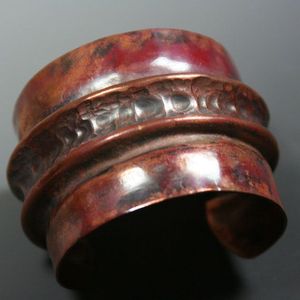 สายรัดข้อมือทองแดงที่มีสไตล์สำหรับชุดของผู้ชายและผู้หญิง - Product Image 6