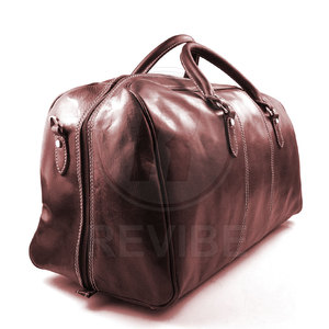 Elegant Style Genuine <b>Leather</b> <b>Duffle</b> <b>Bags</b> for Travel Use Classic Design Lightweight Eco-Friendly 30-40L Capacity Smooth Finish - Product Image 4