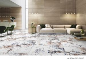 Azulejos de porcelana de calidad de exportación con superficie brillante en tamaño 60x120cm 600x1200mm 24x48 para proyectos de interior de alta gama - Product Image 3