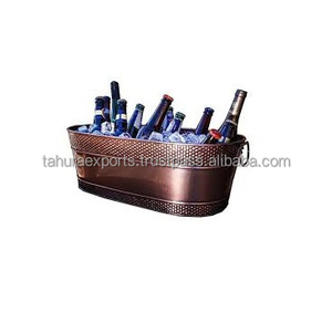 La baignoire de refroidisseur de boissons d'excellente qualité contient la baignoire de seau à glace de conteneur de vin de bière avec des seaux de stockage de poignée pour la décoration de partie - Product Image 5