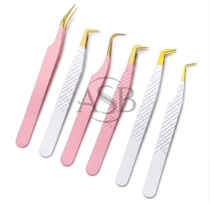 Extensions de cils en acier inoxydable avec logo personnalisé rose et or, et blanc et or, impression de logo personnalisée - Product Image 6