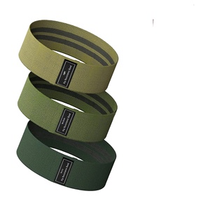 Bandes de yoga pour les fesses personnalisées, bande de résistance circulaire pour les hanches, pour l'exercice, le façonnage et le lifting des hanches, bande en tissu - Product Image 1