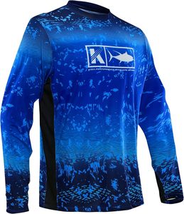Chemise de pêche à manches courtes pour homme, unie, en polyester, protection UV, séchage rapide, évacuation de l'humidité, pour la chasse en extérieur - Product Image 3