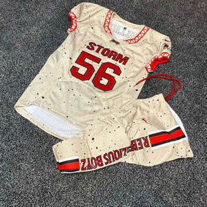 Custom Youth Team Wear American Football Uniform Fully Sublimation Blank Tackle Twill American Football Practice Jersey For Men - Product Image 5