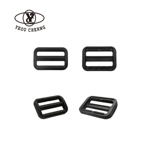 YEOU CHERNG Black Resin Ladder Lock <b>Buckle</b> <b>Strap</b> Adjuster Clip for Backpack Bag Accessories - Product Image 1