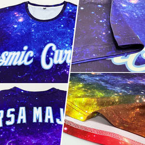 High Quality Sublimation Shirts Custom Printed Polyester Crew Neck Performance T Shirt OEM ODM Manufacturer Bulk Supplier - Product Image 3