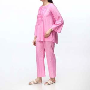 เบลเซอร์ chikankari ปักลายสำหรับผู้หญิง2ชิ้นคอลเลกชั่น PS4076 - Product Image 2