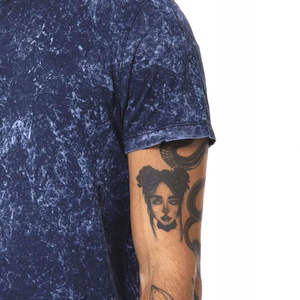 Camiseta Extra Grande 100% Algodón, Lavada al Ácido, Estilo Urbano, Vintage, Verano, Moda, Elegante, Calidad Premium, Cómoda, Corte Moderno - Product Image 2