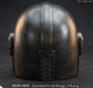 Casco Mandaloriano TMI de Acero, Armadura Completa 3D, Personaje de Película y TV, Coleccionable - Product Image 6